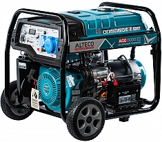 Бензиновый генератор Alteco AGG 8000 E2 ракурс 1