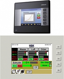 Электронный блок OMRON экструдера промышленного HSK-IE150