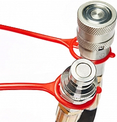 Муфты гидравлических шлангов гидравлических стыковых сварочных аппаратов для пнд труб Gas Fusion Red-800