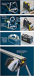 Применение трубного верстака для резки и захвата труб Exact PipeBench 170 Cutting and gripping set