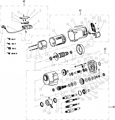 Схема двигателя установки алмазного бурения Saturn OB-180