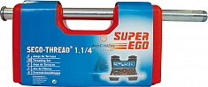 Упаковка ручного резьбонарезного клуппа Super-Ego 600 Set Promo 1/2"-3/4"-1" BSPT R